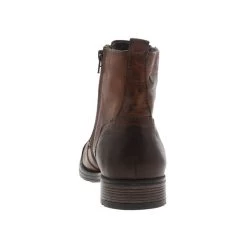 Boots Hautes Jack & Jones JFW Russel Marron Foncé à Effet Usé -Passons à la mode masculine ! 7618chper27 04 600x600