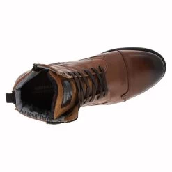 Boots Redskins Yero En Cuir Brandy -Passons à la mode masculine ! 83632 redskins h19 chaussures yd68134 yero 045 brandy bottines redskins yero en cuir camel a details marron 5 600x600