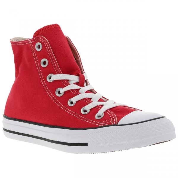 Baskets Hautes Converse Chuck Tailor En Toile Rouge 6 Baskets Hautes Converse Chuck Tailor En Toile Rouge – Image 4