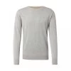 Pull En Coton Tom Tailor Avec Un Col Rond Gris Clair -Passons à la mode masculine ! 86256 tom tailor h21 pull 1012819 14427 gris clair pull en coton tom tailor avec un col rond gris clair 01 600x600