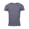 Armor-Lux Tee-shirt Marinière Armor Lux Hoëdic En Coton Bleu Marine Rayé Blanc -Passons à la mode masculine ! 86545 armor lux e20 tee shirt 73842 eii hoedlc heritage navire blanc tee shirt mariniere armor lux hoedic en coton bleu marine raye blanc 1 600x600