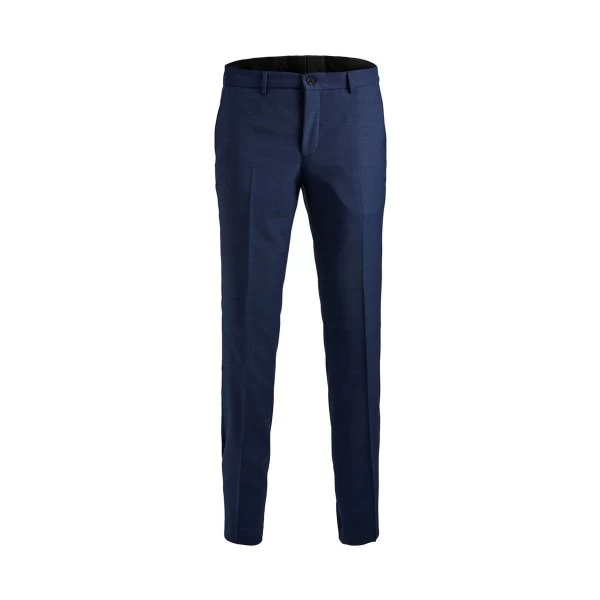JACK&JONES Premium Pantalon Skinny Jack & Jones Premium En Laine Mélangée Stretch Bleu Marine 3 JACK&JONES Premium Pantalon Skinny Jack & Jones Premium En Laine Mélangée Stretch Bleu Marine