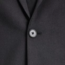 JACK&JONES Premium Veste Blazer Jack & Jones Premium En Laine Mélangée Noire -Passons à la mode masculine ! 92598 jack and jones premium perm e21 veste 12141107 s noir veste jack et jones premium en laine melangee noire 4 600x600