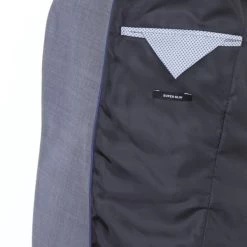 JACK&JONES Premium Veste Blazer Jack & Jones Premium En Laine Mélangée Grise -Passons à la mode masculine ! 92601 jack and jones premium e21 veste 12141107 gris veste jack et jones premium en laine melangee grise 4 600x600