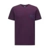 Tee-shirt Col Rond Boss En Coton Bordeaux Floqué