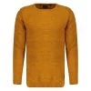 Pull Col Rond Deeluxe En Coton Jaune -Passons à la mode masculine ! 93578 deeluxe h21 pull 01v302m glaci curry jaune pull en coton deeluxe droit avec un col rond jaune 01 600x600