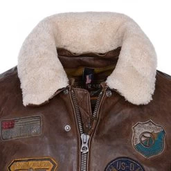 Blouson Daytona Mythic En Cuir Marron -Passons à la mode masculine ! 94329 daytona h21 blouson mythic 101980 sheep brown marron blouson en cuir daytona mythic marron 03 600x600