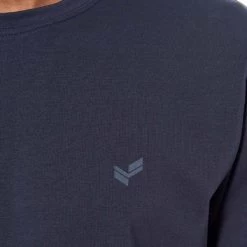 Lot De 2 Tee-shirts Col V Manches Longues Kaporal En Coton Stretch Gris Chiné Et Bleu Marine -Passons à la mode masculine ! 94401 123958vt lot de 2 tee shirts col v manches longues kaporal en coton stretch gris chine et bleu marine 05 600x600