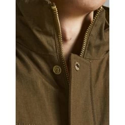 Parka Jack & Jones En Coton Taupe -Passons à la mode masculine ! 94459 jack and jones h21 parka 12192734 desert pal taupe parka jack et jones taupe 4 600x600