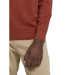 Pull Col Rond Tom Tailor En Coton Rouge -Passons à la mode masculine ! 94834 tom tailor h21 pull 1026497 26006 rouge pull en coton tom tailor avec un col rond rouge 06 600x600