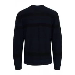 Pull Col Rond Casual Friday En Coton Bleu Marine -Passons à la mode masculine ! 95197 121232vt pull col rond casual friday en coton bleu marine 02 600x600