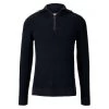 Pull Col Zippé Tom Tailor En Coton Mélangé Bleu Marine -Passons à la mode masculine ! 95224 tom tailor h21 pull 1026511 10668 bleu marine pull col zippe tom tailor en coton melange bleu marine 1 600x600