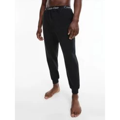 Calvin Klein Jeans Pantalon De Jogging D'intérieur Calvin Klein En Coton Noir -Passons à la mode masculine ! 95810 122252vt pantalon de jogging d interieur calvin klein en coton noir 03 600x600