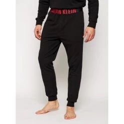 Jogging Calvin Klein En Coton Stretch Mélangé Noir -Passons à la mode masculine ! 95812 122250vt jogging calvin klein en coton stretch melange noir 02 600x600