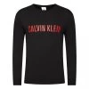 Sweat Col Rond Calvin Klein En Coton Stretch Mélangé Noir -Passons à la mode masculine ! 95813 122249vt sweat col rond calvin klein en coton stretch melange noir 01 600x600