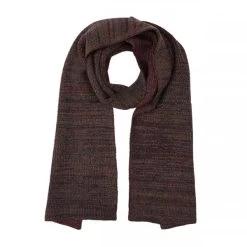 Echarpe Tom Tailor En Coton Mélangé Rouille Chiné