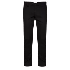 Jean Droit Calvin Klein En Coton Noir