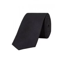 JACK&JONES Premium Cravate Jack & Jones Premium Colombia En Soie Noire -Passons à la mode masculine ! 96229 88222vt cravate jack et jones premium colombia en soie noire 02 600x600