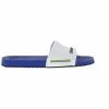 Claquettes Havaianas Bleues Et Blanches Slide Brasil