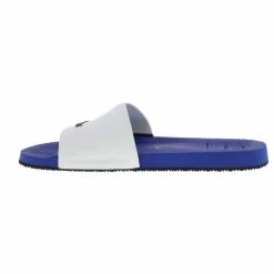 Claquettes Havaianas Bleues Et Blanches Slide Brasil -Passons à la mode masculine ! 96304 4953ch claquettes havaianas bleues et blanches slide brasil 04 600x600