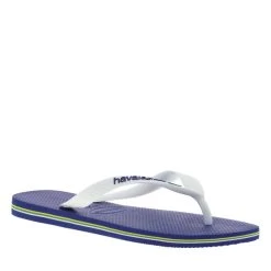 Tongs Havaianas BRASIL LOGO Bicolores à Liseré Drapeau Brésilien -Passons à la mode masculine ! 96479 10277ch tongs havaianas brasil logo bicolores a lisere drapeau bresilien 02 600x600