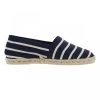 Espadrilles La Maison De L'Espadrie à Rayures Bleu Marine Et Semelle De Corde -Passons à la mode masculine ! 96486 10439ch espadrilles la maison de l espadrie a rayures bleues marine et semelle de corde 01 600x600