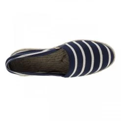 Espadrilles La Maison De L'Espadrie à Rayures Bleu Marine Et Semelle De Corde -Passons à la mode masculine ! 96486 10439ch espadrilles la maison de l espadrie a rayures bleues marine et semelle de corde 05 600x600