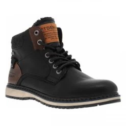 Boots Tom Tailor Noires Fourrées -Passons à la mode masculine ! 96578 12065ch boots tom tailor noires fourrees 01 600x600