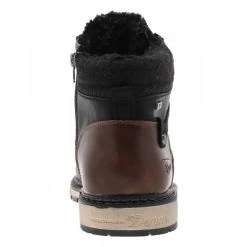 Boots Tom Tailor Noires Fourrées -Passons à la mode masculine ! 96578 12065ch boots tom tailor noires fourrees 03 600x600