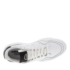 Baskets Basses ADIDAS SUPERCOURT En Cuir Blanc -Passons à la mode masculine ! 96607 12275ch baskets basses adidas supercourt en cuir blanc 05 600x600