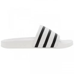 Sandales ADIDAS ADILETTE Blanc Et Noir
