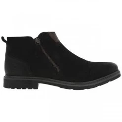 Boots Bugatti En Cuir Noir