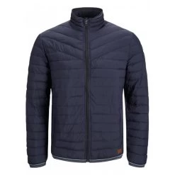 JACK&JONES Premium Doudoune à Col Montant Zippé Premium Wiper Light Jacket Bleu Marine