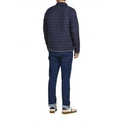 JACK&JONES Premium Doudoune à Col Montant Zippé Premium Wiper Light Jacket Bleu Marine -Passons à la mode masculine ! 98124 127009vt doudoune a col montant zippe premium wiper light jacket bleu marine 03 600x600
