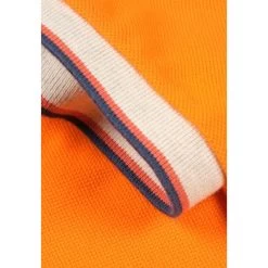 Polo Manches Courtes En Maille Piquée J&JOY Orange -Passons à la mode masculine ! 98157 132634vt polo manches courtes en maille piquee jetjoy orange 07 600x600
