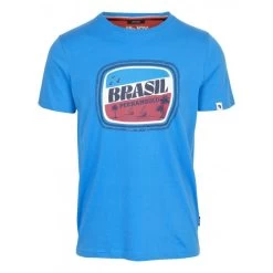 T-shirt Col Rond J&JOY En Coton Bleu Ciel