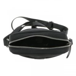 Sacoche Zippée Wylson à Bandoulière Noire -Passons à la mode masculine ! 98239 132524vt sacoche wylson zippee a bandouliere noire 04 600x600