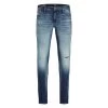 Jean Coupe Skinny Jack & Jones Liam En Coton Stretch Bleu Délavé -Passons à la mode masculine ! 98451 129281vt jean coupe skinny jack et jones liam en coton bleu 01 600x600