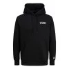 Sweat à Capuche Jack & Jones En Coton Noir -Passons à la mode masculine ! 98617 129326vt sweat a capuche jack et jones en coton noir 01 600x600
