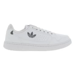 Baskets à Lacets Adidas En Cuir Blanc