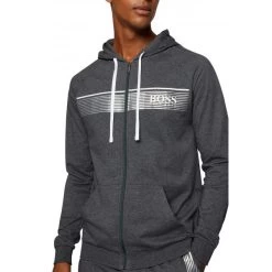 Sweat Boss Anthracite Avec Manches Longues Et Col à Capuche -Passons à la mode masculine ! 98730 125565vt sweat boss anthracite avec manches longues et col a capuche 03 600x600