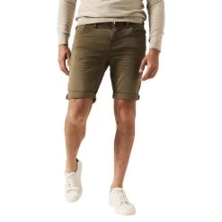 Short Garcia Savio Coton Kaki -Passons à la mode masculine ! 98953 130386vt short garcia savio coton kaki 04 600x600