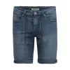 Short Garcia Savio Coton Marine -Passons à la mode masculine ! 98956 130389vt bermuda avec cordon de serrage et revers garcia en coton marine 01 600x600
