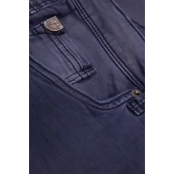 Short Garcia Savio Coton Marine -Passons à la mode masculine ! 98956 130389vt bermuda avec cordon de serrage et revers garcia en coton marine 05 600x600