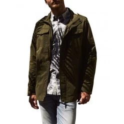 Parka à Col Montant Garcia Kaki -Passons à la mode masculine ! 98970 130408vt parka a col montant garcia kaki 03 600x600