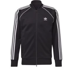 Cardigan à Col Bomber Adidas Noir