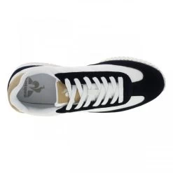 Le Coq Sportif Baskets à Lacets Et à Semelle Crantée Coq Sportif En Cuir Blanc -Passons à la mode masculine ! 99482 15894ch baskets a lacets et a semelle crantee coq sportif en cuir blanc 05 600x600