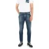 Jean Slim Le Temps Des Cerises En Coton Stretch Bleu Indigo -Passons à la mode masculine ! 99505 130703vt jean slim le temps des cerises en coton stretch indigo 03 600x600