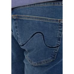 Short Mise Au Green Coton Mélangé Bleu Denim -Passons à la mode masculine ! 99637 132170vt bermuda chino mise au green ecru 04 600x600