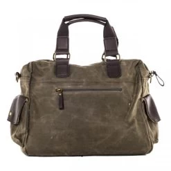 Sac De Voyage Von Dutch En Coton Kaki -Passons à la mode masculine ! 99974 131499vt sac de voyage von dutch en coton kaki 02 600x600